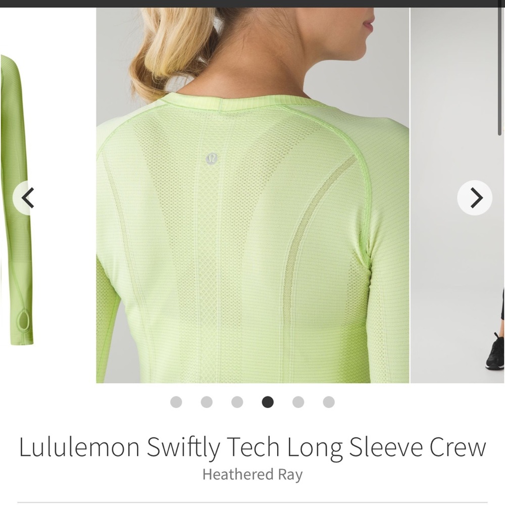 lululemon athletica Swiftly Tech Long Sleeve Crew - Picture 6 of 7